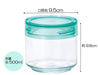 Aderia 500Ml Green Glass Canister - Airtight Seasoning Jar & Coffee Beans Storage-Kiichin - The #1 Place for Japanese Goods in Your Hand!