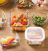 Aderia Japan Glass Food Storage Containers - 500ml, Set of 2-Kiichin - The #1 Place for Japanese Goods in Your Hand!