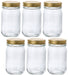 Aderia Glass Canister Set - 6 Japan-Made Airtight Storage Containers-Kiichin - The #1 Place for Japanese Goods in Your Hand!