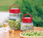 Aderia Japan Plum Wine Bottle Storage Container - 1L Glass Bottle for Fruit Wine-Kiichin - The #1 Place for Japanese Goods in Your Hand!
