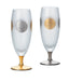 Aderia Sake Glass Pair Set - Premium Nippon Taste, Short Stem, 125ml - Japan-Kiichin - The #1 Place for Japanese Goods in Your Hand!
