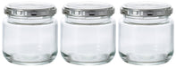 Aderia 190Ml Twist Cap Glass Canister Set of 3 - Airtight Seasoning Jar & Coffee Beans Storage-Kiichin - The #1 Place for Japanese Goods in Your Hand!