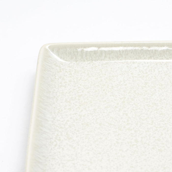Aito Natural Color Long Plate 21x13cm Ivory White Dishwasher/Microwave Safe 517306-Kiichin - The #1 Place for Japanese Goods in Your Hand!