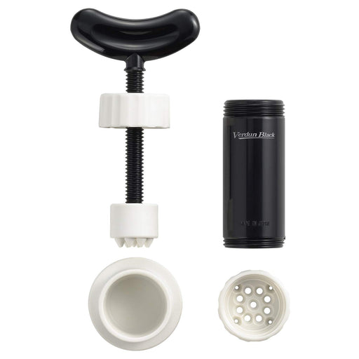 Shimomura Kougyou Antibacterial Black Garlic Press VB-620 Japan Made Dishwasher Safe-Kiichin - The #1 Place for Japanese Goods in Your Hand!