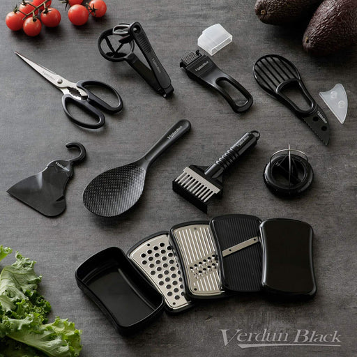 Shimomura Kogyo Antibac VB-626 Black Kiwi Cutter Made in Japan Niigata Tsubame-Sanjo-Kiichin - The #1 Place for Japanese Goods in Your Hand!