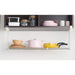 Bestco Japan Stainless Kitchen Rack - 1 Tier Telescopic Shelf, Gray (NY-1005)-Kiichin - The #1 Place for Japanese Goods in Your Hand!