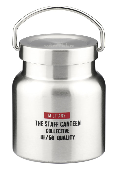 Bestco Silver Japan Stainless Steel Lunch Jar - 280ml (ND-8701)-Kiichin - The #1 Place for Japanese Goods in Your Hand!