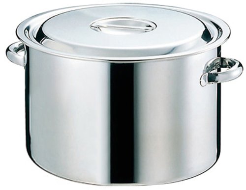 Ebm 18-8 Half Pot 30cm w/Scale & Handle-Kiichin - The #1 Place for Japanese Goods in Your Hand!