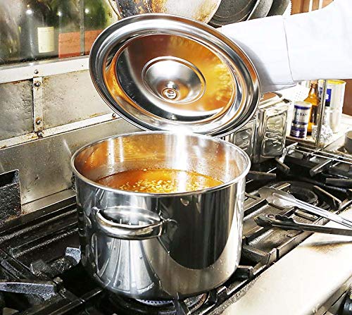 Ebm 18-8 Half Pot 30cm w/Scale & Handle-Kiichin - The #1 Place for Japanese Goods in Your Hand!