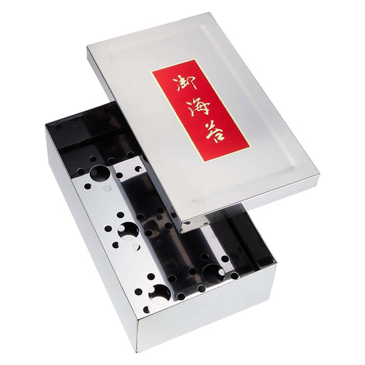 Ebm Stainless Steel Seaweed Storage Can - Compact and Durable-Kiichin - The #1 Place for Japanese Goods in Your Hand!