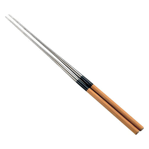 Premium 15cm Ebematsu Japanese Titanium Round Serving Chopsticks-Kiichin - The #1 Place for Japanese Goods in Your Hand!
