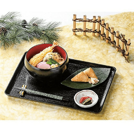 Fukui Craft Non-Slip Rectangular Serving Tray No.5 - 455x320mm-Kiichin - The #1 Place for Japanese Goods in Your Hand!