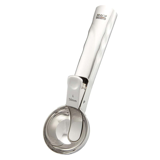 GS Stainless Steel One-Push Ice Cream Scoop - Large Size-Kiichin - The #1 Place for Japanese Goods in Your Hand!