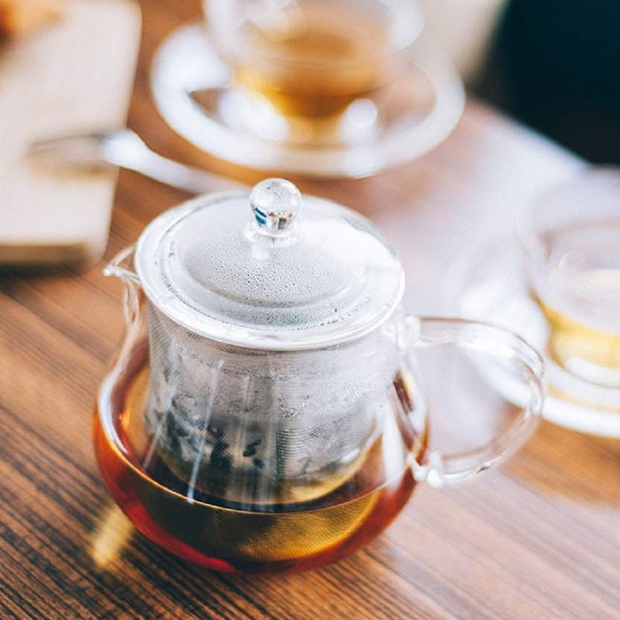 Hario Japan Clear Leaf Teapot 700Ml Chc-70T-Kiichin - The #1 Place for Japanese Goods in Your Hand!