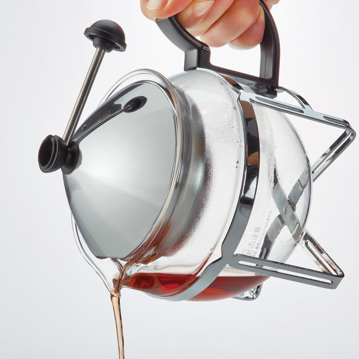 Hario Tea King Silver Chan-2Sv Japan Set - Ideal for 2 People-Kiichin - The #1 Place for Japanese Goods in Your Hand!