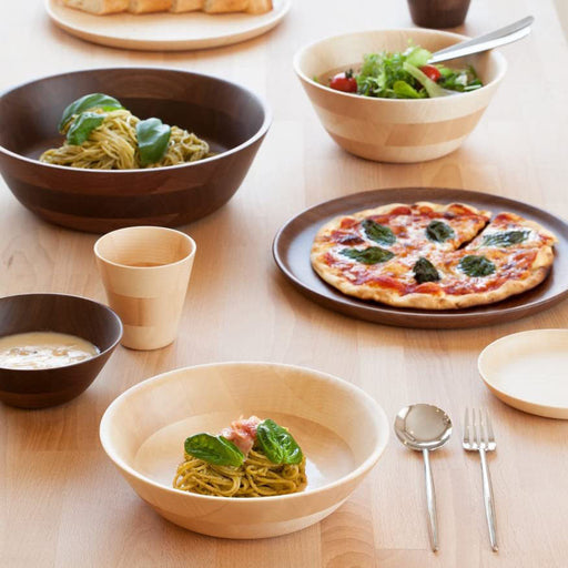 Hikiyose Walnut Wooden Plate - Medium Priority-Kiichin - The #1 Place for Japanese Goods in Your Hand!