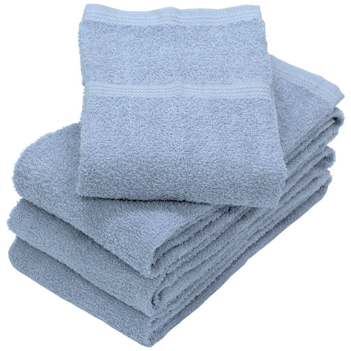 Hiorie Japanese Big Face Towel Set - 4-Piece Blue Senshu Towel - 40x100cm Daily Towel-Kiichin - The #1 Place for Japanese Goods in Your Hand!