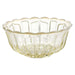 Hirota Glass Japan Yukinohana Shallow Bowl - Premium Soda-Lime Glass-Kiichin - The #1 Place for Japanese Goods in Your Hand!