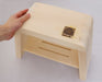 Ichihara Woodworks Mokkosho Bath Chair Yuyu School - Japanese Design | 25X16X23Cm-Kiichin - The #1 Place for Japanese Goods in Your Hand!