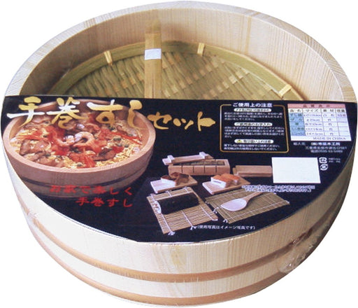 Ichihara Woodworks 27Cm Temaki Sushi Set - Japan Beige-Kiichin - The #1 Place for Japanese Goods in Your Hand!