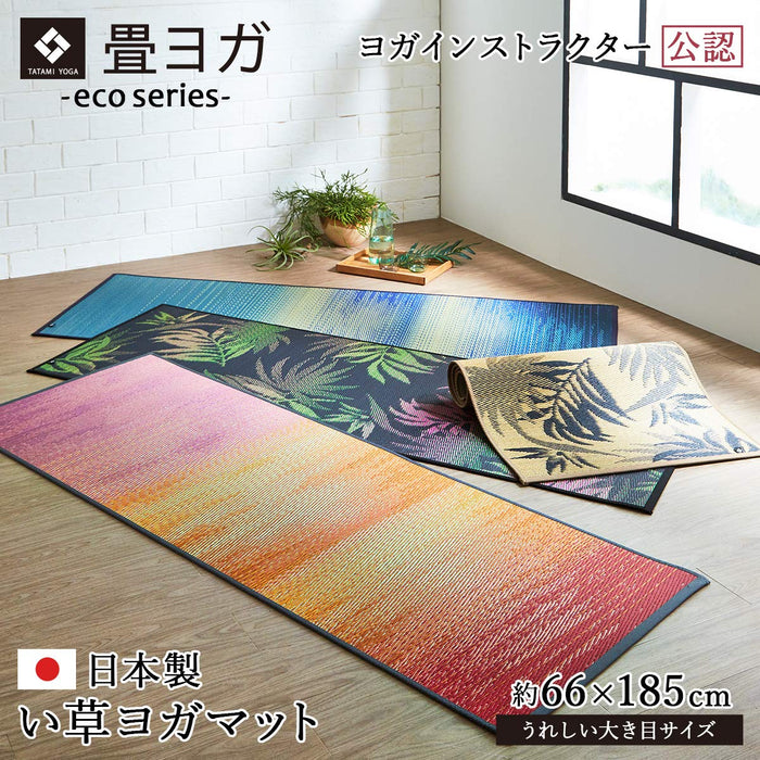 Ikehiko Corporation Tatami Yoga Mat - Japan Sky Sea Blue 66X185Cm #8243850-Kiichin - The #1 Place for Japanese Goods in Your Hand!
