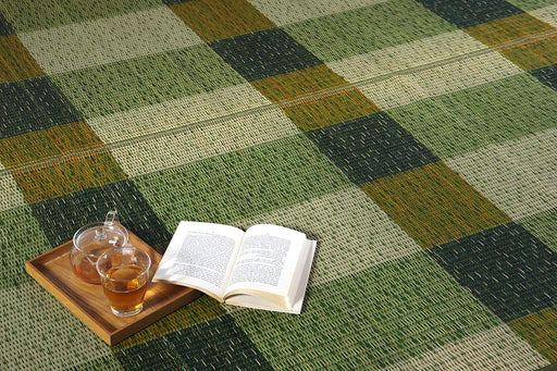 Ikehiko Corp Japan Green Rectangular Rush Rug Deodorizer-Kiichin - The #1 Place for Japanese Goods in Your Hand!