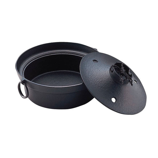 Ikenaga Cast Iron Shabu Shabu Hot Pot - Premium Quality Cooking Pot-Kiichin - The #1 Place for Japanese Goods in Your Hand!