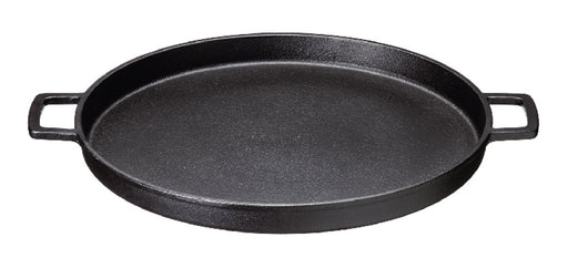 Ishigaki Iron Plate - Round 32cm - Yakisoba Okonomiyaki Yakiniku - Japan-Kiichin - The #1 Place for Japanese Goods in Your Hand!