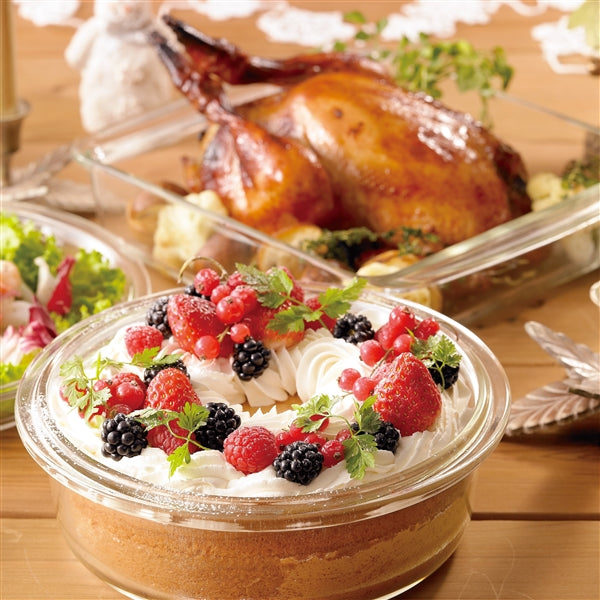 Iwaki 1.1L Heat Resistant Glass Baking Dish Premium Quality for Your Kitchen-Kiichin - The #1 Place for Japanese Goods in Your Hand!