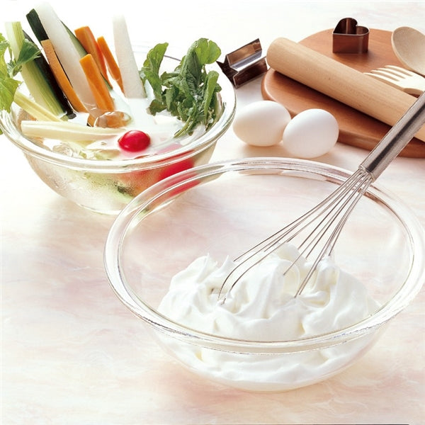 Iwaki 900ml Heat Resistant Glass Bowl - Durable and Safe-Kiichin - The #1 Place for Japanese Goods in Your Hand!