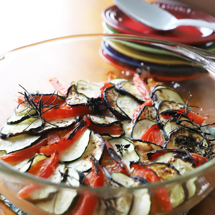 Iwaki Glass Casserole Dish - Heat Resistant and Durable-Kiichin - The #1 Place for Japanese Goods in Your Hand!