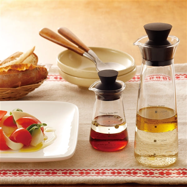 Iwaki Glass Dressing Bottle 100ml - Heat Resistant & Stylish-Kiichin - The #1 Place for Japanese Goods in Your Hand!