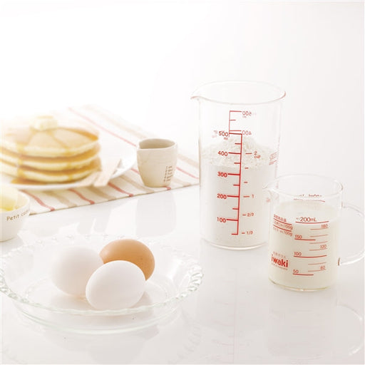 Iwaki 500ml Heat Resistant Glass Measuring Cup-Kiichin - The #1 Place for Japanese Goods in Your Hand!