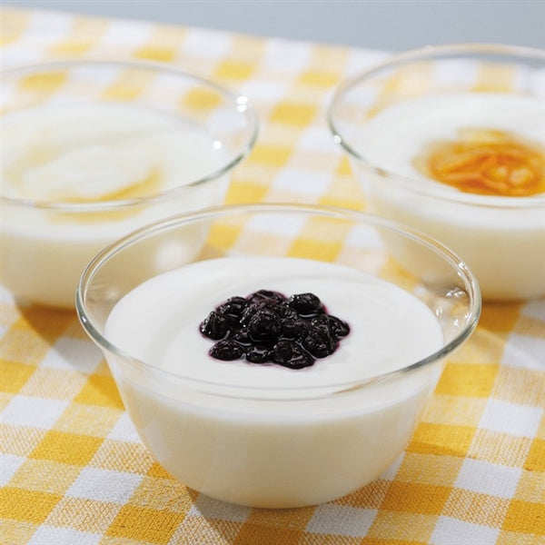 Iwaki Glass Yogurt Cup - Durable and Heat Resistant Glass Cup-Kiichin - The #1 Place for Japanese Goods in Your Hand!