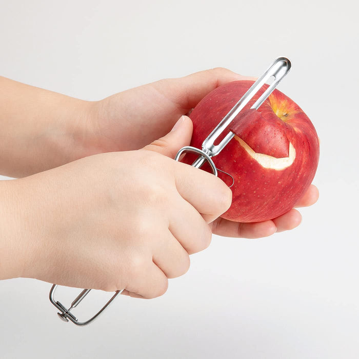 Kai Corporation Silver Peeler Select100 Type I Dh3001 - Made In Japan-Kiichin - The #1 Place for Japanese Goods in Your Hand!