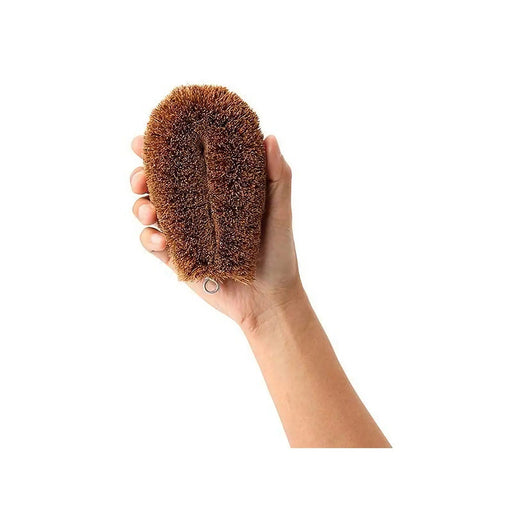 Large Natural Palm Fiber Dish Scrubber by Kamenoko Tawashi - Japan's Finest-Kiichin - The #1 Place for Japanese Goods in Your Hand!