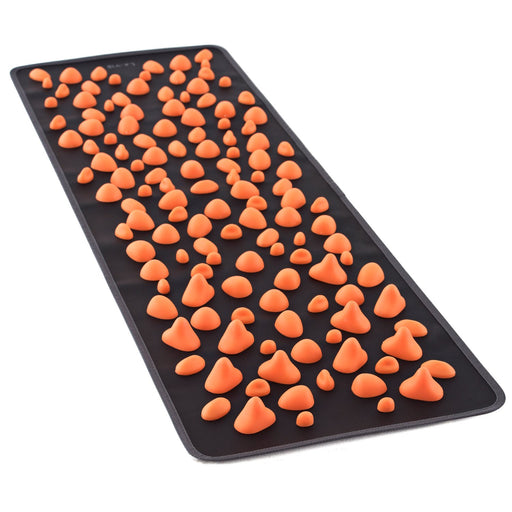 La-Vie Foot Pot Mat - Japan's Pressure Point Arch Support in Black & Orange-Kiichin - The #1 Place for Japanese Goods in Your Hand!