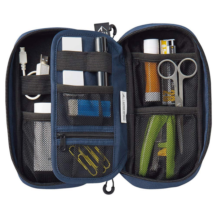 Lihit Lab Japan A7764-22 Olive Cordura Tool Pen Pouch-Kiichin - The #1 Place for Japanese Goods in Your Hand!