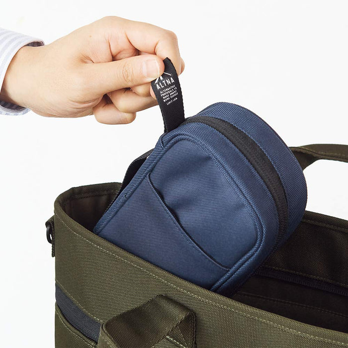 Lihit Lab Japan A7764-22 Olive Cordura Tool Pen Pouch-Kiichin - The #1 Place for Japanese Goods in Your Hand!