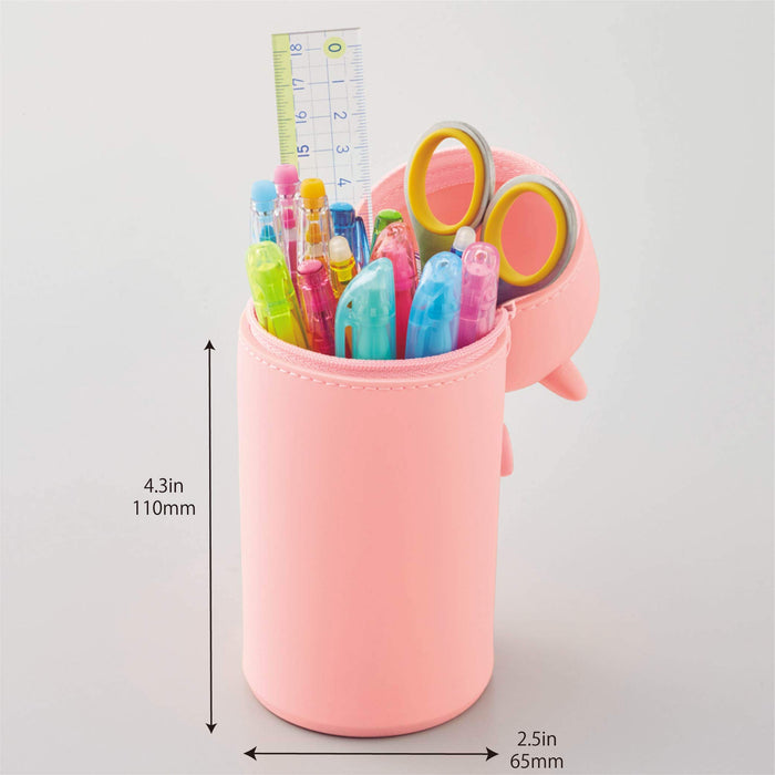 Lihit Lab A7714-1 Big Punilab Bear Stand Pen Case - High-Quality Japanese Priority-Kiichin - The #1 Place for Japanese Goods in Your Hand!