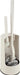 Marna 2-in-1 Toilet Brush Set with Storage Case - White, Made in Japan-Kiichin - The #1 Place for Japanese Goods in Your Hand!