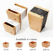 Omoeraku Handcrafted Japanese Cedar Masu Box Sake Cup - Authentic Miranda Style-Kiichin - The #1 Place for Japanese Goods in Your Hand!
