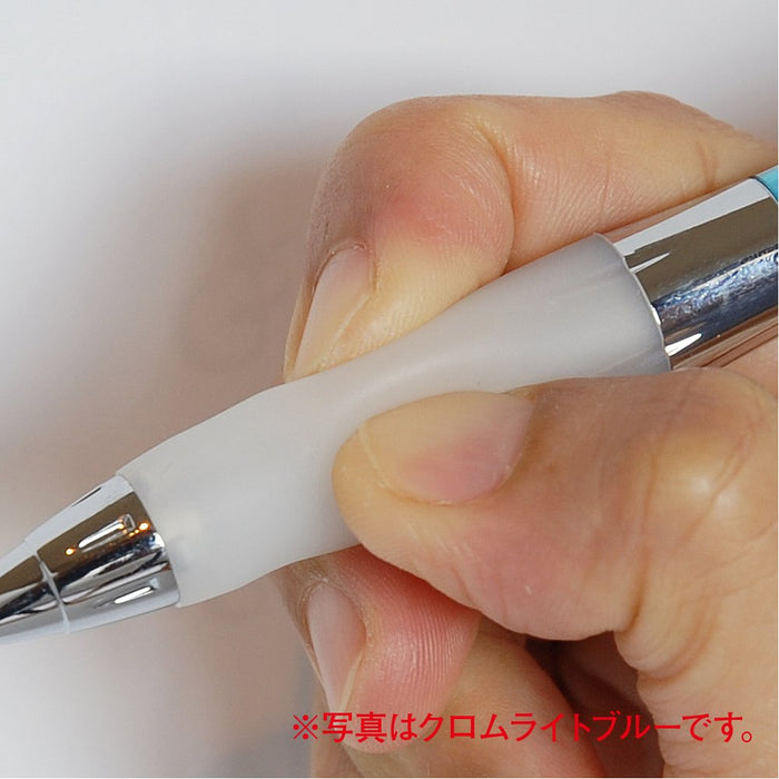 Mitsubishi Pencil Uni Alpha Gel 0.5 Chrome Black Mechanical Pen - Japan M5618Gg1Pc.24-Kiichin - The #1 Place for Japanese Goods in Your Hand!