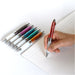 Mitsubishi Pencil Uni Alpha Gel 0.5 Chrome Black Mechanical Pen - Japan M5618Gg1Pc.24-Kiichin - The #1 Place for Japanese Goods in Your Hand!