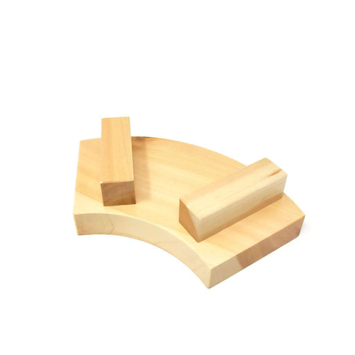 Miyabi Urushi Kogei 35cm Hinoki Cypress Wooden Sushi Geta Plate-Kiichin - The #1 Place for Japanese Goods in Your Hand!