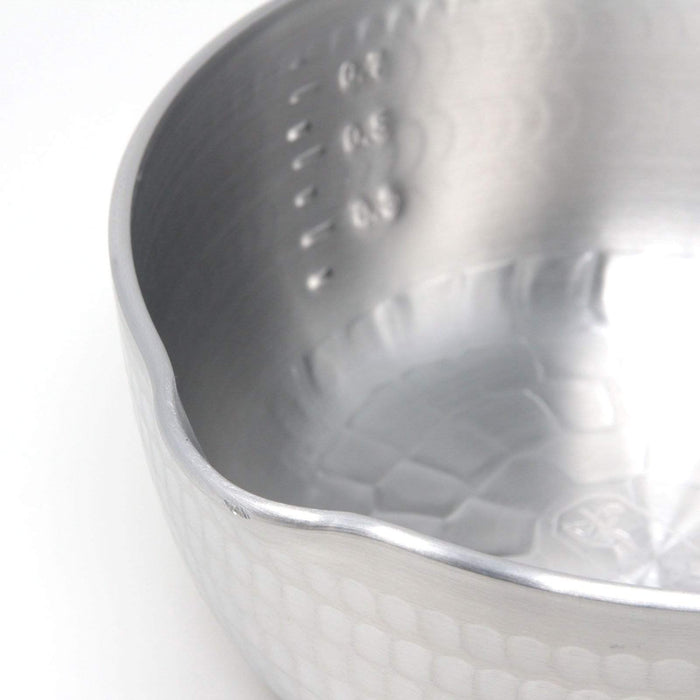 Nakao Aluminium Yukihira Saucepan 18cm - Premium Quality Cookware for Your Kitchen-Kiichin - The #1 Place for Japanese Goods in Your Hand!