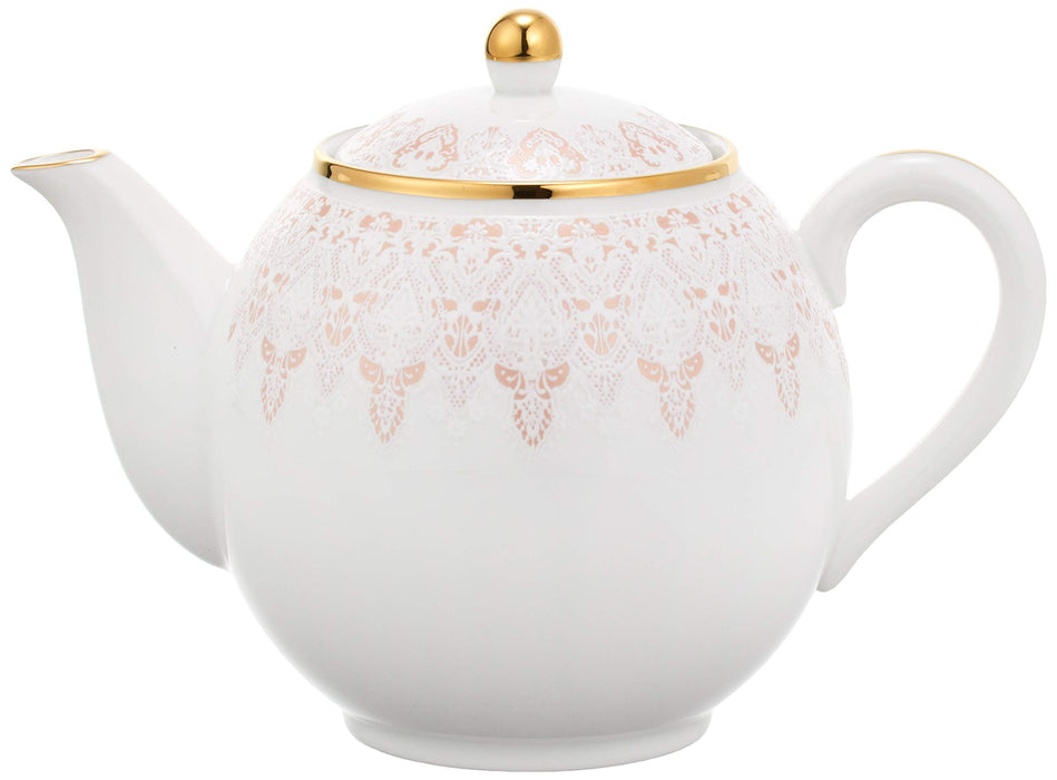Narumi Japan Tea Pot Aurora Pink 330Cc - Tea Strainer Included-Kiichin - The #1 Place for Japanese Goods in Your Hand!