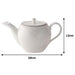 Narumi Japan Tea Pot Milano Bianca 660Cc - Premium Quality Tea Pot-Kiichin - The #1 Place for Japanese Goods in Your Hand!
