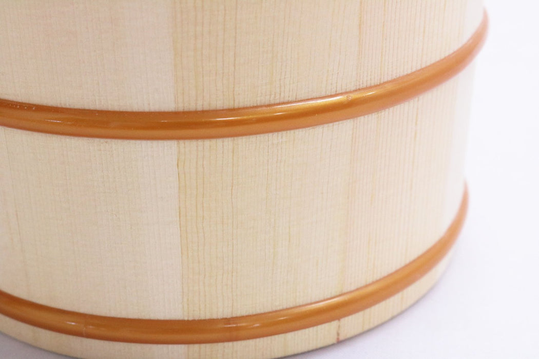Ichihara Woodworks Japanese Natural Wood Hot Water Bucket - 39053-Kiichin - The #1 Place for Japanese Goods in Your Hand!