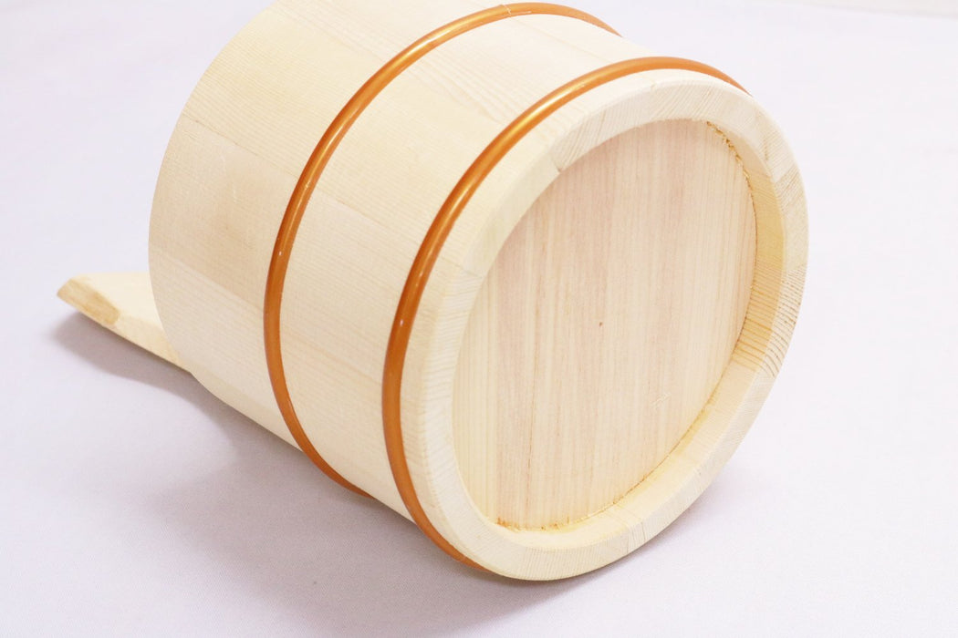 Ichihara Woodworks Japanese Natural Wood Hot Water Bucket - 39053-Kiichin - The #1 Place for Japanese Goods in Your Hand!